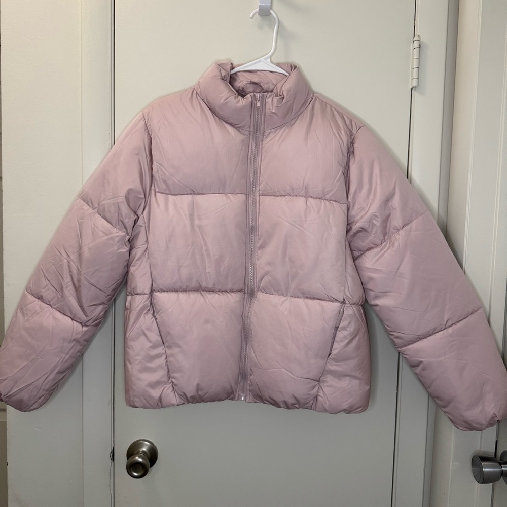 Forever 21 Blush Pink Quilted Jacket